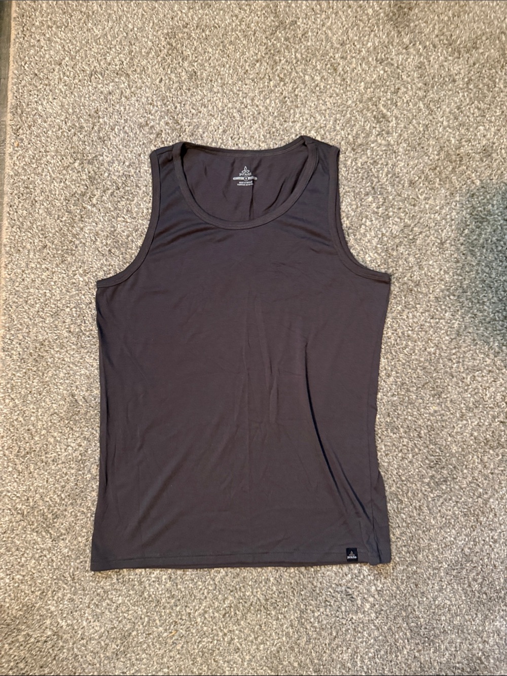 Prana Men's Dark Gray Tank Top